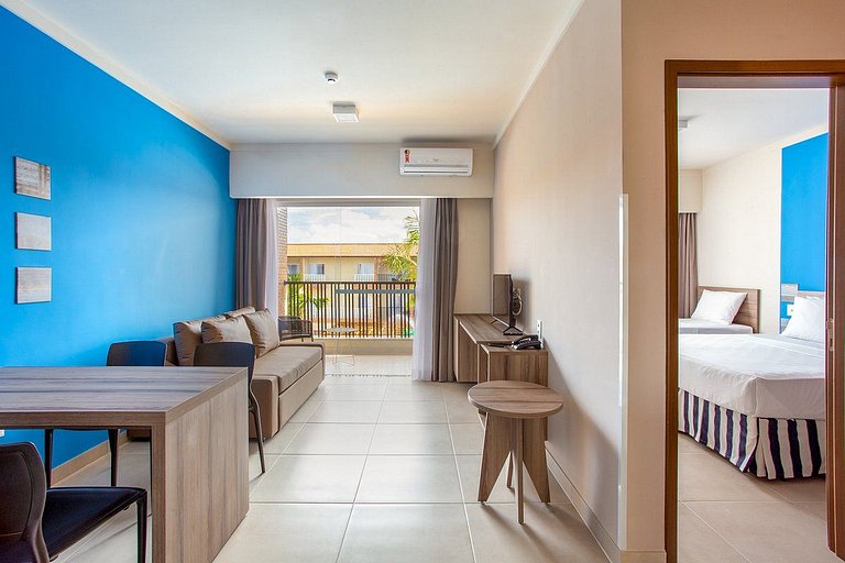 Apartamento pé na areia - Ondas Praia Resort